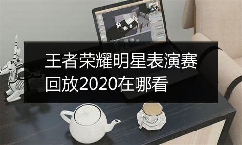 王者荣耀明星表演赛回放2020在哪看