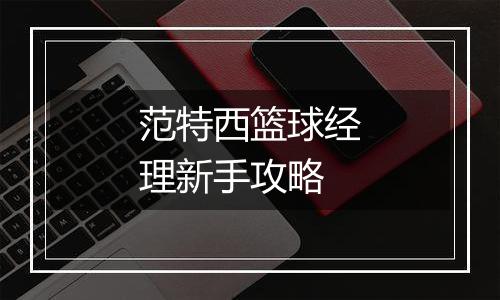 范特西篮球经理新手攻略