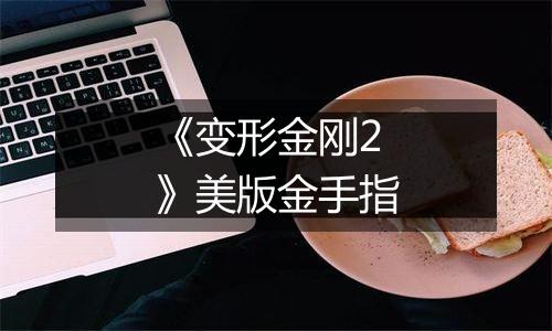 《变形金刚2》美版金手指