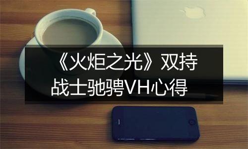 《火炬之光》双持战士驰骋VH心得