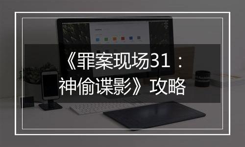 《罪案现场31：神偷谍影》攻略