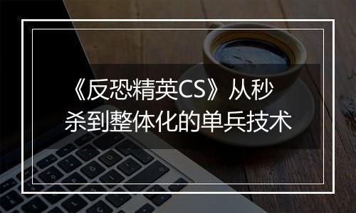 《反恐精英CS》从秒杀到整体化的单兵技术