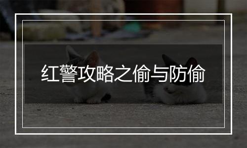 红警攻略之偷与防偷