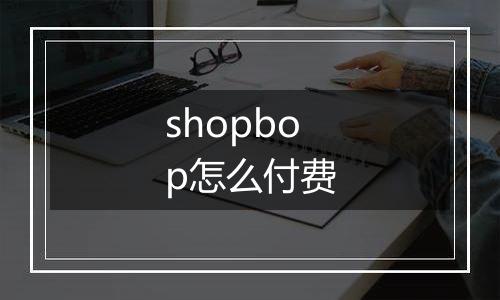 shopbop怎么付费