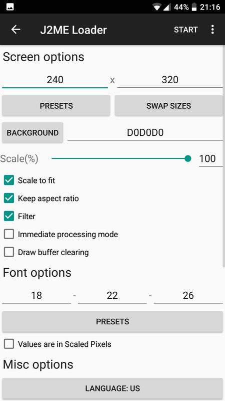 java模拟器J2ME Loader