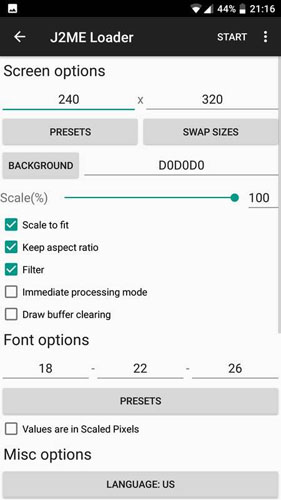 j2meloader模拟器