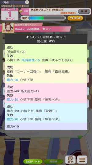 赛马娘事件薄台服