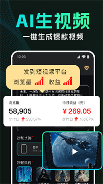 DeepAI视频生成