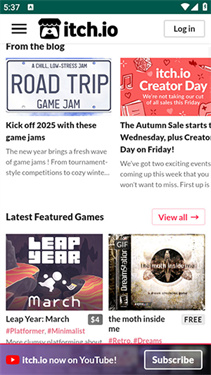 itch.io app