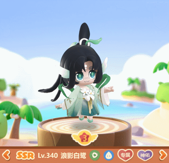 《卡噗啦契约》精灵资料——浪影白鹭