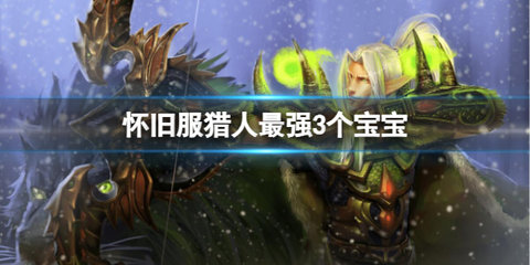 怀旧服猎人宝宝推荐，怀旧服猎人最强3个宝宝