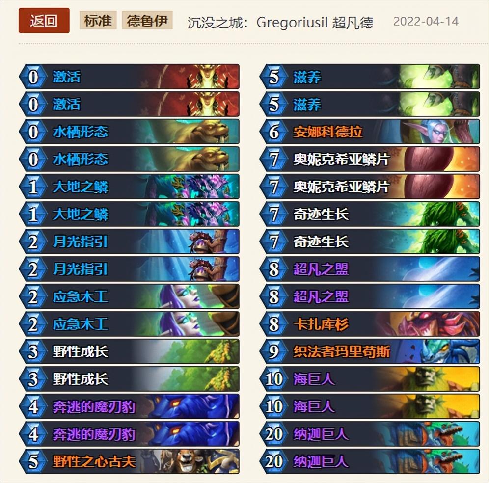 炉石传说t0卡组最新，炉石最新标准t0卡组