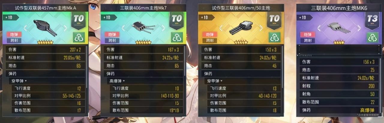 碧蓝航线各类型舰船装备推荐,碧蓝航线前卫用什么装备搭配?