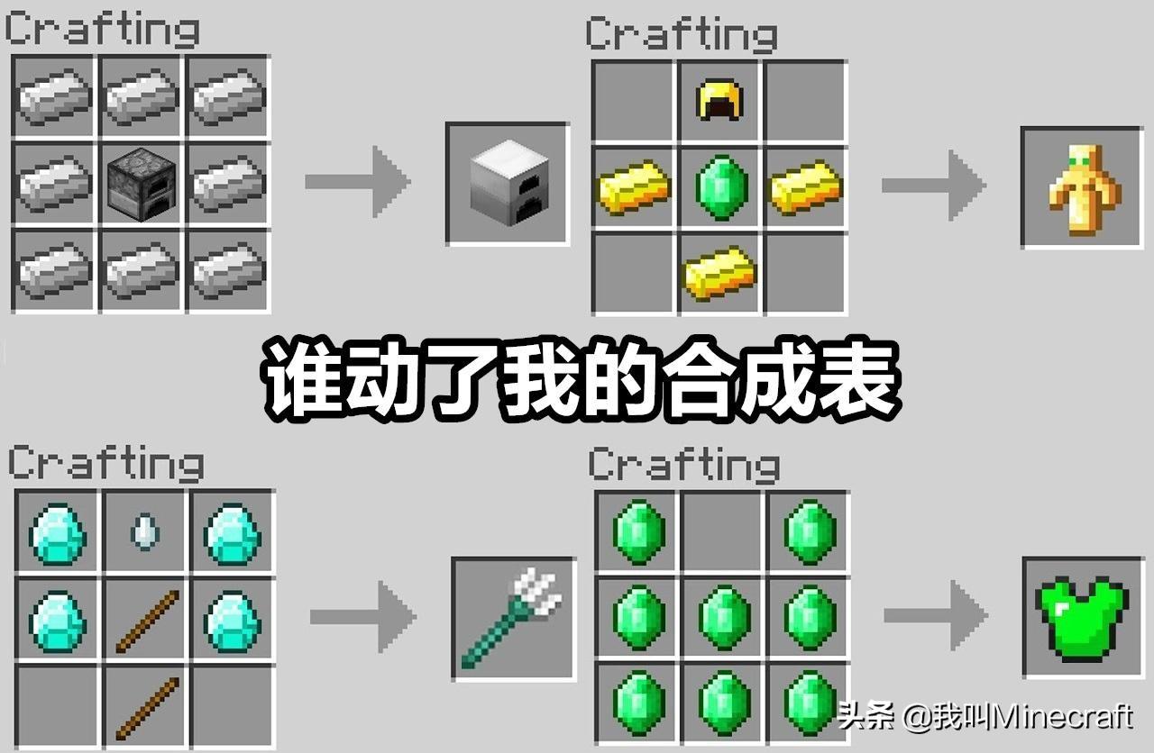 我的世界右侧合成表mod？我的世界谁动了我的合成表