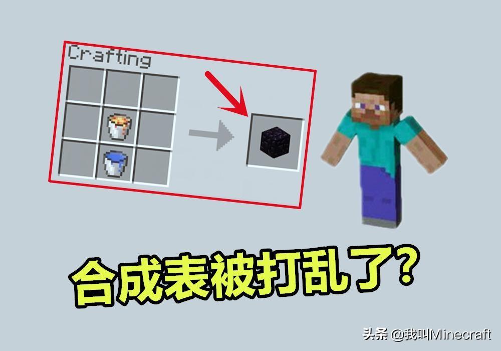 我的世界右侧合成表mod？我的世界谁动了我的合成表