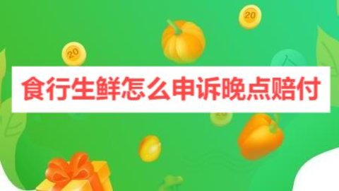 食行生鲜怎么申诉晚点赔付