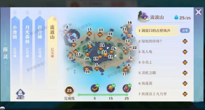 梦幻新诛仙探灵位置大全