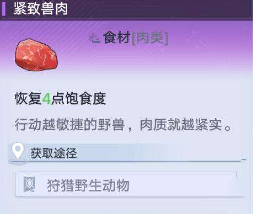 幻塔紧致兽肉位置介绍