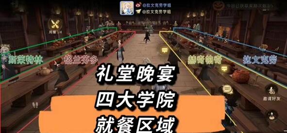 哈利波特参加其他学院的晚宴攻略