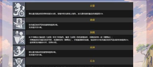 原神申鹤技能介绍
