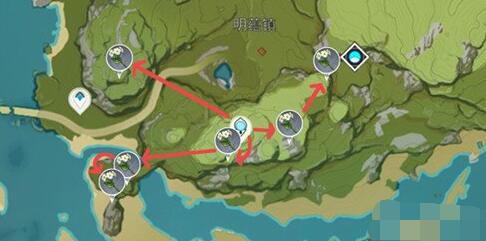 原神清心采集点位置一览