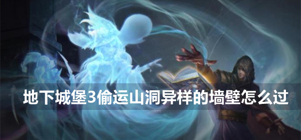 地下城堡3偷运山洞异样的墙壁过关方法
