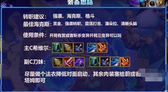 云顶之弈霓虹之夜赏金阵容推荐