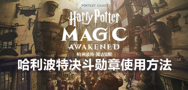 哈利波特魔法觉醒决斗勋章使用方法