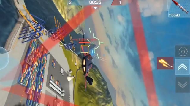 《现代空战3D》3.4 盲弹教学