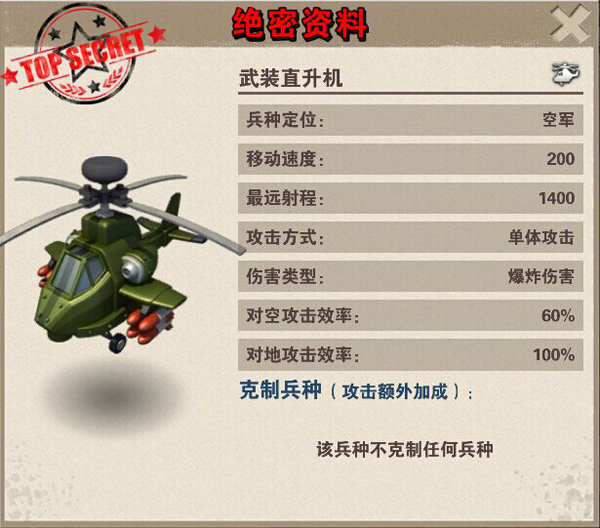 武装直升机游戏