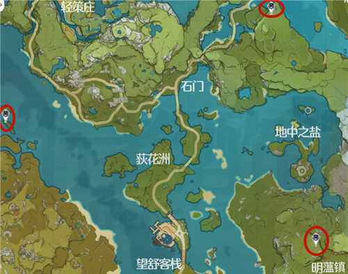 原神愚人众先遣队分布位置大全