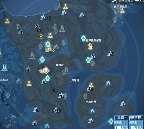 幻塔成就首领全位置一览