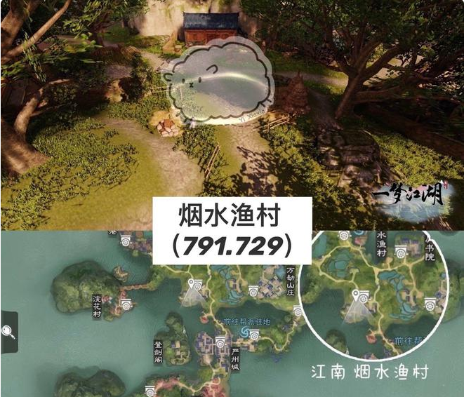 一梦江湖2020年7月14日坐观万象打坐地点介绍