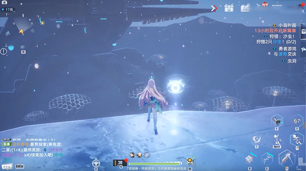 幻塔沃兰雪原风景点大全