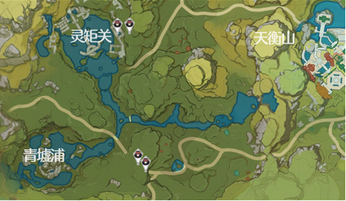 原神债务处理人位置分布介绍