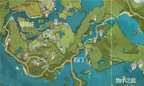原神璃月山壁位置介绍