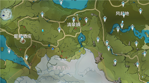 原神风神瞳分布图一览