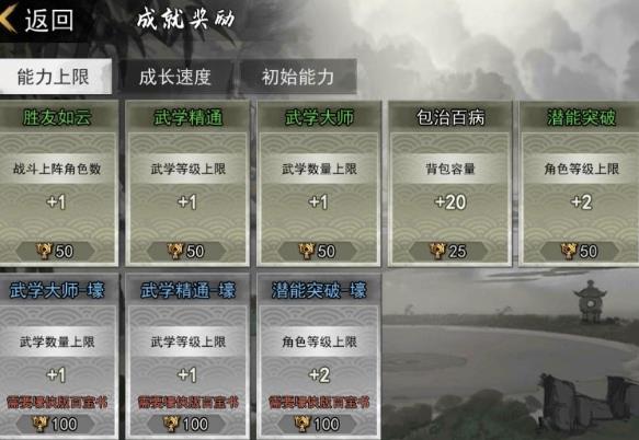我的侠客全成就获取方法及条件介绍
