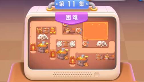 保卫萝卜4饿龙传说第11关攻略