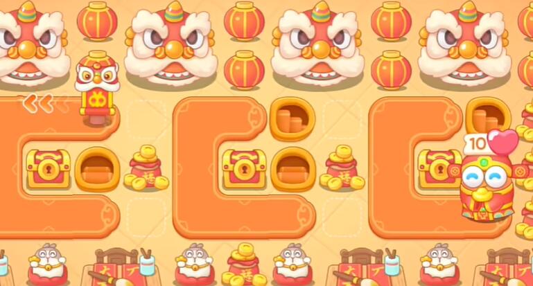 保卫萝卜4新春大集第6关攻略