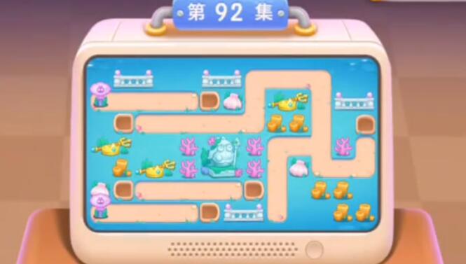 保卫萝卜4海的闺女第92关攻略