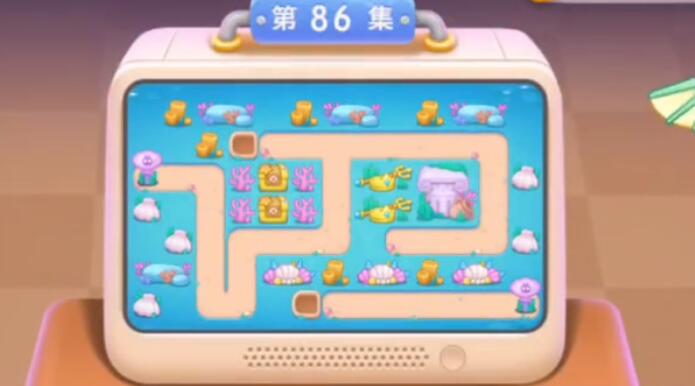 保卫萝卜4海的闺女第86关攻略