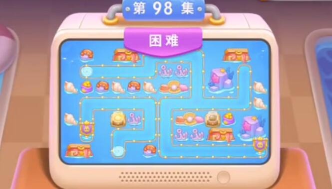 保卫萝卜4海的闺女第98关攻略