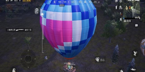 和平精英热气球位置分享介绍