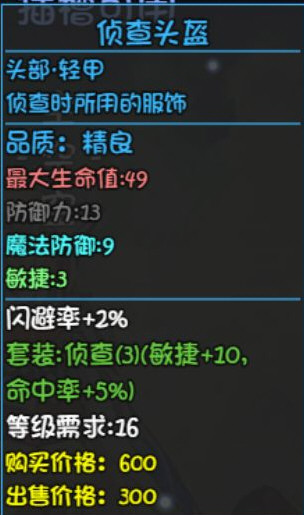 大千世界重案组宝箱内的侦查头盔介绍