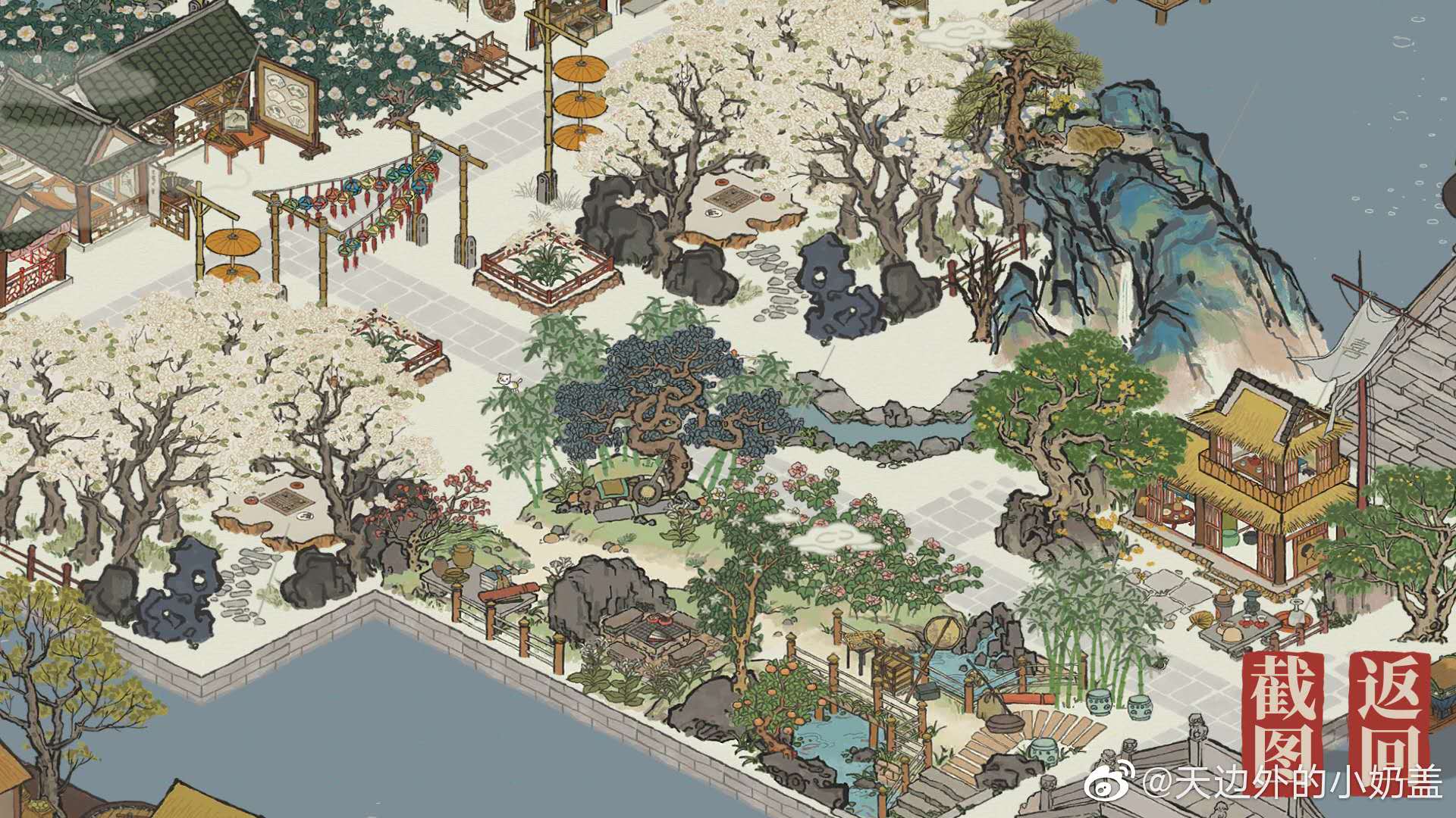 江南百景图阿喜茶馆布局介绍