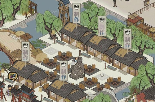 江南百景图仙鹤铜像效果介绍