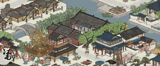 江南百景图绘画功能玩法介绍