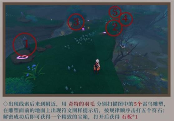 原神鹤观石板位置