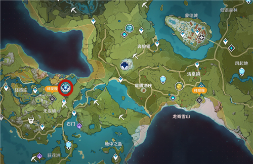 原神纯水精灵位置介绍